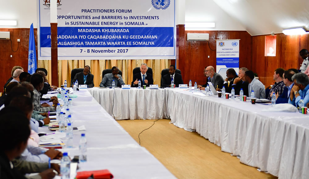 Somalia hosts a forum on sustainable energy