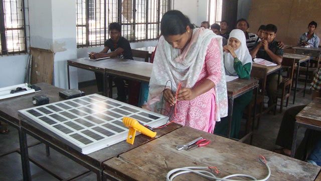 Bringing green energy and green jobs to Bangladesh